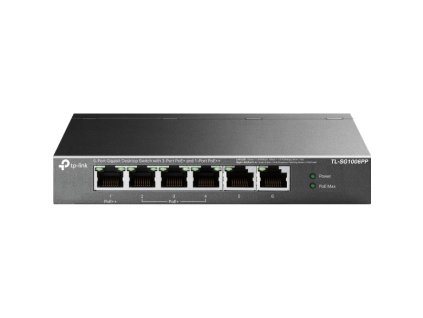 TP-Link TL-SG1006PP, Switch 6-port/1000Mbps/D/PoE+ TL-SG1006PP