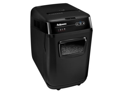 FELLOWES skartovač AutoMax 200 C/ křížový řez 4x38 mm/ objem koše 32 l/ certifikát NBÚ/ stupeň utajení P-4 (důvěrné) felsham200