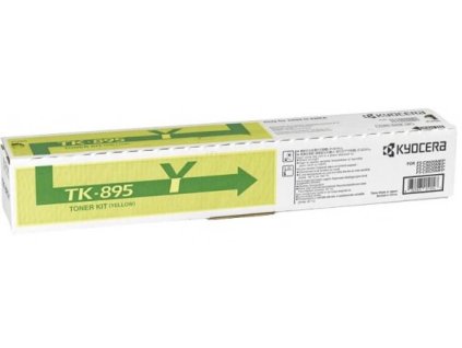 toner KYOCERA TK-895Y Yellow FS-C 8020MFP/8025MFP/8520MFP/8525MFP (6000 str.) TK-895Y