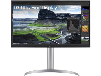 LG monitor 27UQ850V-W IPS 4K / 3840x2160 / 5ms / 2000:1 / 400cd / HDMI / DP / USB-C/ repro /pivot / výškově nastav./bílý 27UQ850V-W.AEU