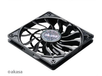 ventilátor Akasa - 12 cm slim AK-FN078