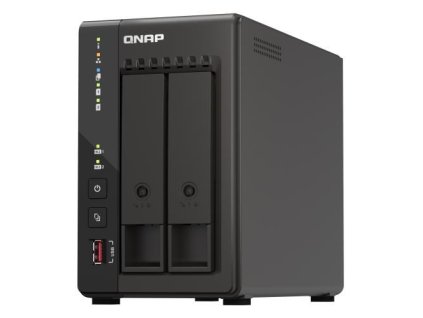QNAP TS-253E-8G (4C/CeleronJ6412/2,6GHz/8GBRAM/2xSATA/2xM.2/2x2,5GbE/2xUSB2.0/2xUSB3.2/2xHDMI) TS-253E-8G