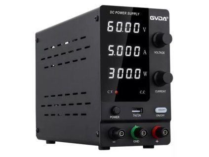 GVDA GD-A605, Regulovateľný zdroj, 0-60V/0-5A GD-A605