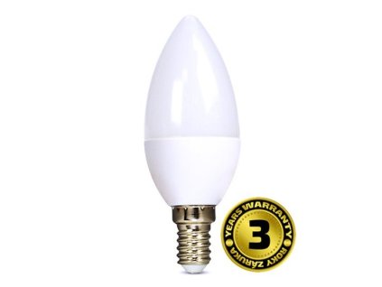 Solight LED žiarovka, sviečka, 6W, E14, 4000K, 510lm WZ410-1