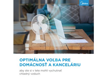 Stolový ventilátor FT40-21M, 40W, 40cm, 3 rýchlosti, mechanický, 50-60 dB FT40-21M