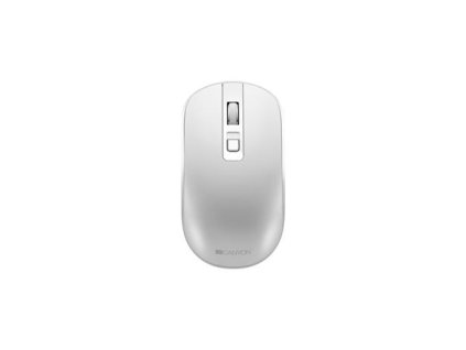 Canyon MW-18, Wireless optická myš USB, 800/1200/1600 dpi, 4 tiché tlač, perleťovo - biela CNS-CMSW18PW_EU
