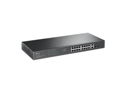 TP-LINK "18-Port Gigabit Easy Smart Switch with 16-Port PoE+PORT: 16× Gigabit PoE+ Ports, 2× Gigabit Non-PoE Ports, 2× TL-SG1218MPE