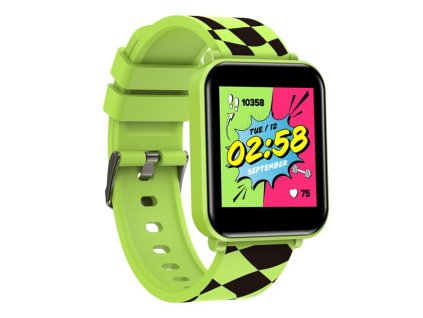 Canyon KW-43, Joyce, smart hodinky pre mládež, IPS displej 1.54´´, IP67, Entertainment, hry, športy, notifikácie, zelené CNE-KW43YB