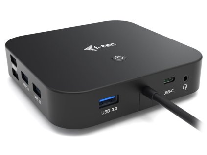 i-tec dokovací stanice/ 2x USB-C/ HDMI/ DP/ 3x USB 3.0/ 2x USB 2.0/ LAN/ Power Delivery 100W C31HDMIDPDOCKPD