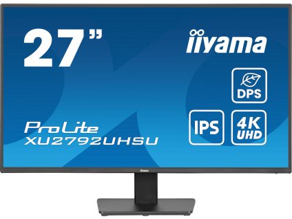 iiyama ProLite/XU2792UHSU-B6/27''/IPS/4K UHD/60Hz/4ms/Black/3R XU2792UHSU-B6