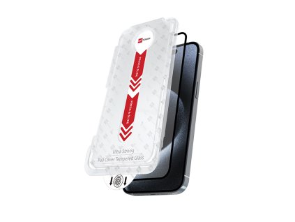 ER POWER Ochranné sklo FC iPhone 16 Pro Max 6,7'' Easy Install ERGSFCBAPIP16PM67