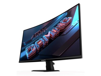 GIGABYTE LCD - 27" Gaming monitor GS27QCA, Prohnutý VA 1500R, 2560x1440 QHD, 180Hz, 5000:1, 250cd/m2, 1ms, 2xHDMI, 1xDP GS27QCA