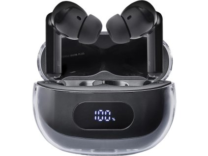 INTENSO BUDS Plus, Bezdrôtové slúchadlá, čierne 3720310