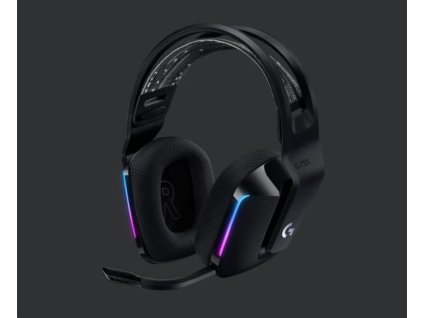 Logitech herní sluchátka G733, LIGHTSPEED Wireless RGB Gaming Headset, EMEA, black 981-000864