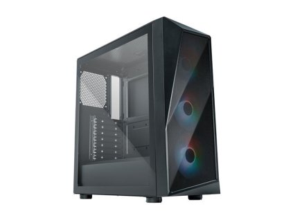 Cooler Master case CMP 520, ATX, Průhledná bočnice, 3x 120mm ARGB Fan, Černá CP520-KGNN-S00