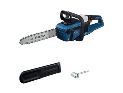 Bosch GKE 18V-40 řetězová pila, rychlost řetězu 12.40 m/s, BITURBO, kryt řetězu, 40cm lišta 06008D3000