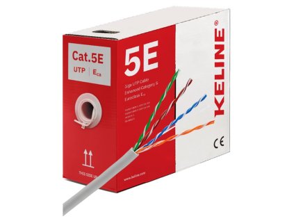 KELINE Kábel UTP (U/UTP) 4x2xAWG24 5E 305m 799053-ECA-RLX