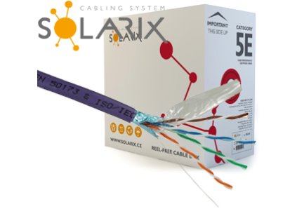 SOLARIX kábel FTP LSOH CAT5E 305m/balenie SXKD-5E-FTP-LSOH