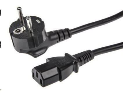 Kábel sieťový / napájací 230V, 1,5m, C13 - Schuko CEE 7/7, High quality POWER-CORD-PC-EU
