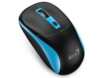 GENIUS NX-7123 BlackBlue/ 1200 dpi/ bezdrátová/ Copilot/ 4tlačítková/ černomodrá 31030043401