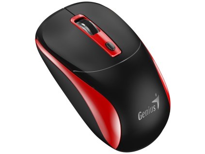 GENIUS NX-7123 BlackRed/ 1200 dpi/ bezdrátová/ Copilot/ 4tlačítková/ černočervená 31030043402