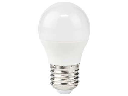 NEDIS LED žárovka E27/ G45/ 2,8 W/ 220 V/ 250 lm/ 2700 K/ teplá bílá/ matná LBE27G451