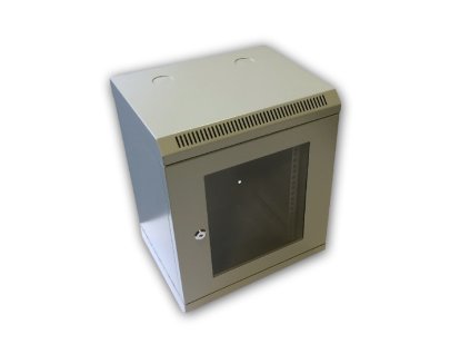10'' rack jednodielny 9U/280 DATACOM šedý Skl.dv. 7012