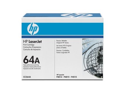 HP tlačová kazeta čierna, CC364A CC364A