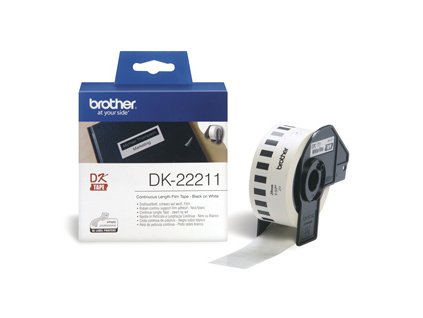 rolka BROTHER DK22211 Continuous Film Tape (Biela 29mm) DK22211