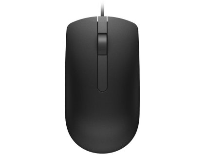 DELL MS116/ myš/ optická/ 2 tlačítka + rolovací/ USB/ černá 570-AAIS