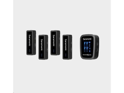 Saramonic Blink 500 Pro B8 2.4GHz 4-Ch Wireless Microphone System with Case and Onboard recording BLINK500 PRO B8