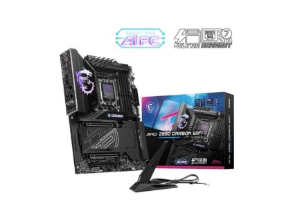 MSI MB Sc LGA1851 MPG Z890 CARBON WIFI, Intel Z890, 4xDDR5, 1xHDMI, 2xThunderbolt, WI-FI MPG Z890 CARBON WIFI