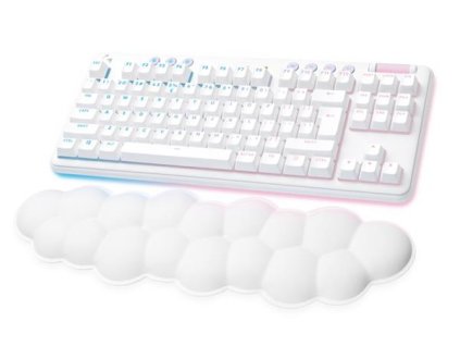 Logitech® G715 Wireless Gaming Keyboard - OFF WHITE - US INT'L - INTNL - Hmatová 920-010465