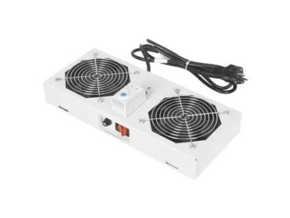 Legrand EVO Ventilacna jednotka stropna pre nastenny rozvadzac, 2x Ventilator. + TERMOSTAT EC2VW
