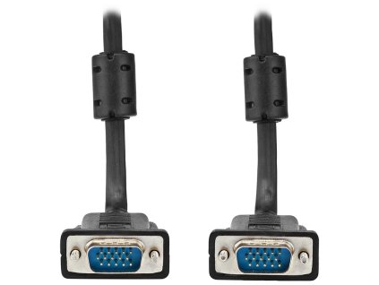 NEDIS kabel VGA (D-SUB)/ zástrčka VGA - zástrčka VGA/ černý/ bulk/ 3m CCGL59000BK30