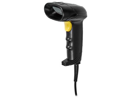 NEDIS čtečka čárových kódů/ CMOS/ kabelová/ 1D lineární/ 2D/QR/ napájení z USB/ USB 2.0/ černá BSCN2D100BK