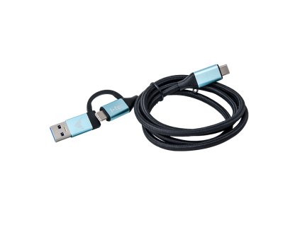 i-tec kábel USB-C na USB-C s integrovanou redukciou na USB-A/3.0 C31USBCACBL