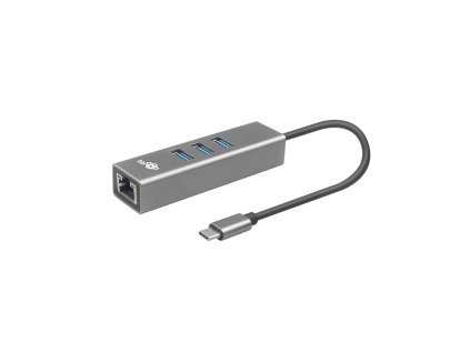 TB Touch USB C - RJ45, 3x USB adaptér 1000Mb/s AKTBXKACRJ453UG