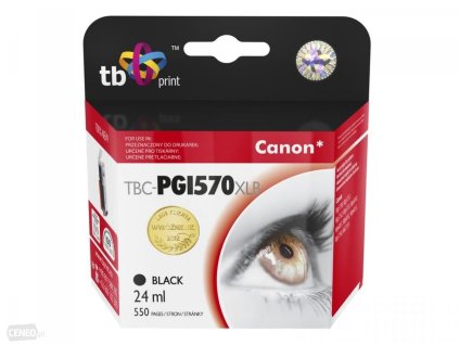 Ink. kazeta TB komp. s Canon PGI-570X, 0372C001, B TBC-PGI570XLB