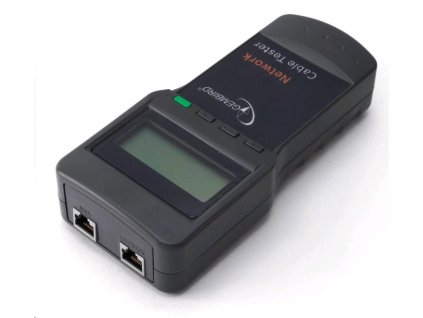 GEMBIRD Tester káblov Tester digitálnych sieťových káblov (Cat 5E, 6E, koaxiálne, telefónne) NCT-3