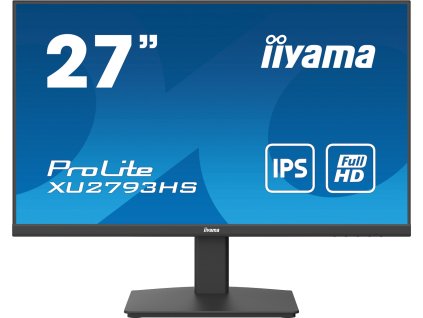 iiyama ProLite/XU2793HS-B7/27''/IPS/FHD/100Hz/1ms/Black/3R XU2793HS-B7