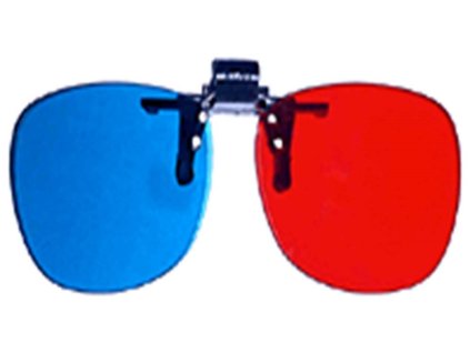 PRIMECOOLER PC-AD3 3D GLASS / 3D OKULIARE (red/blue pre dioptrické okuliare) PC-AD33DGLASS