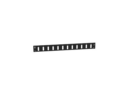 Čelo optickej vane 1U pre 12 SC duplex BK 80190252