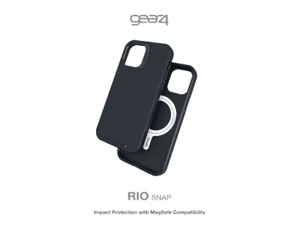 ZAGG GEAR4 D3O Rio Snap kryt iPhone 12 mini čierny 702007477