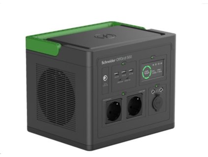 APC Schneider OffGrid Portable Power Station 500, 517Wh Lithium-ion, 2 Schuko, Sinewave PPS500-GR