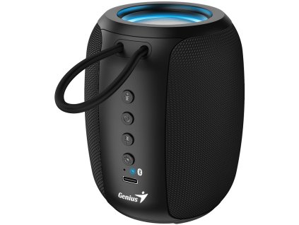 GENIUS repro SP-915BT Black/ Bluetooth 5.3/ 5W/ mikrofon/ Copilot AI komunikace/ USB-C nabíjení/ černé 31730052400