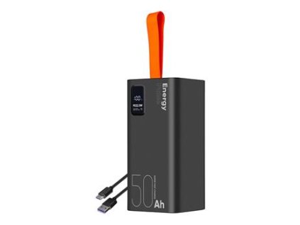 OBAL:ME EnergyPulse Powerbanka 50000mAh 22.5W Black 8596311240676