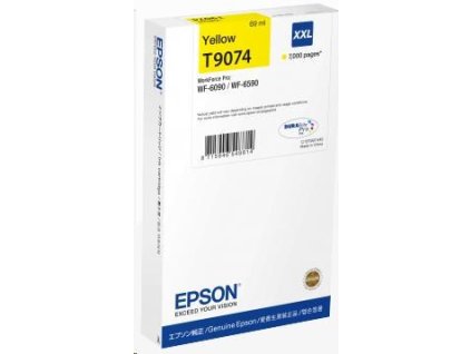 Atramentová kazeta EPSON WorkForce-WF-6xxx žltá XXL 69 ml C13T90744N