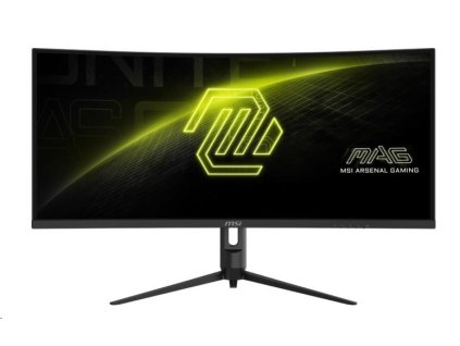 MSI LCD MAG 342CQR E2, 34" 3440x1440, VA, 180Hz, 4ms, VESA 75x75mm, N/A, Black MAG 342CQR E2