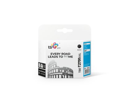 Ink. kazeta TB kompatibilná s Epson WF-3620 T2791 XXLL, nová, Black TBE-T2791XXL